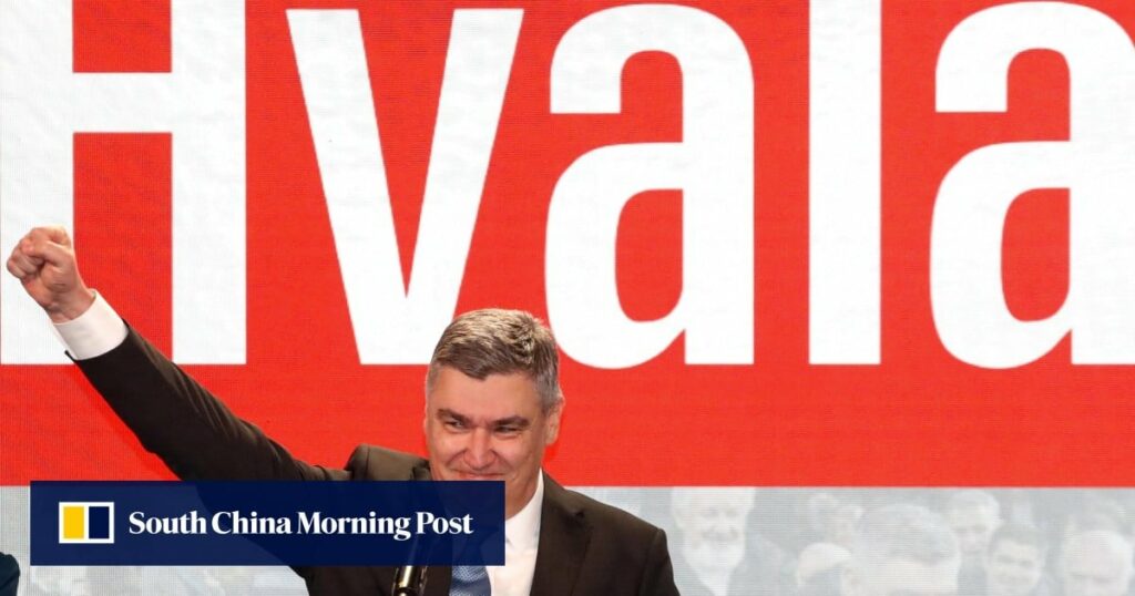 Croatia’s President Milanovic wins second term in election landslide