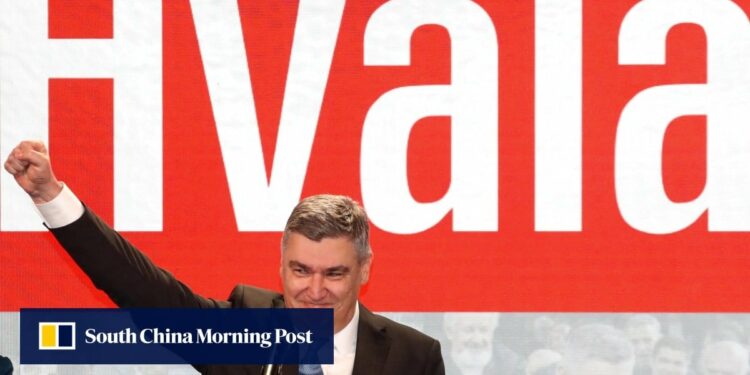 Croatia’s President Milanovic wins second term in election landslide