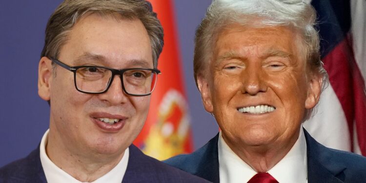 Serbian President Vucic congratulates Donald Trump on taking office as US president