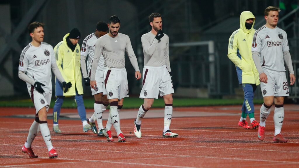 Ajax embarrassed by Latvian minnows who haven’t played since December in ‘biggest humiliation of a Dutch team ever’