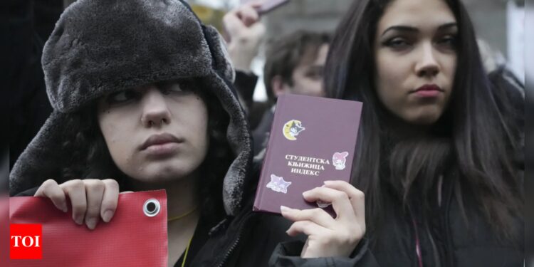 Serbians strike in protest at government over fatal roof collapse