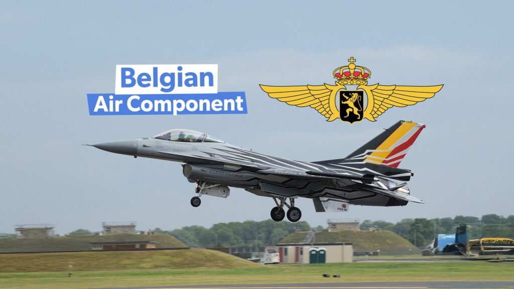 What Aircraft Are Operated By The Belgian Air Force?