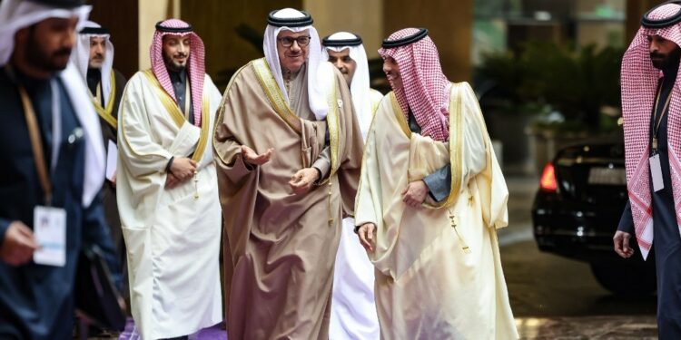 Arab and EU leaders meet in Riyadh to discuss future of Syria