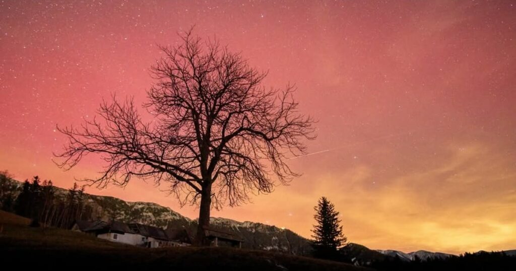 At the beginning of the year – Auroras light up Austria’s sky