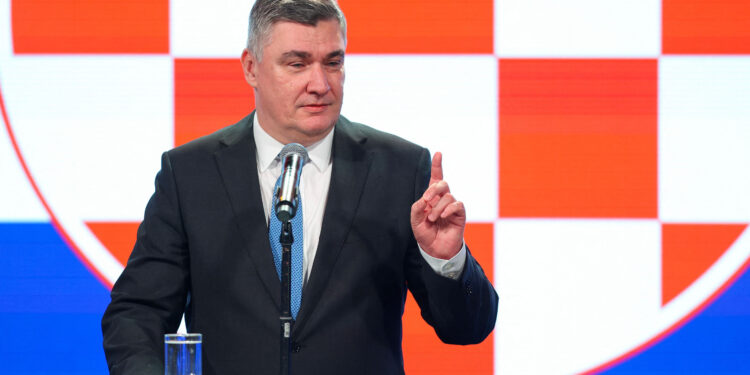 Croatia President Milanovic wins another term