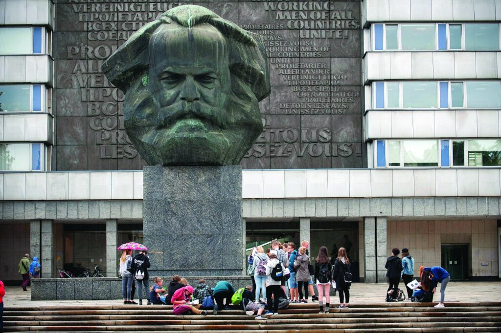 chemnitz is home to a bust of karl marx photo file