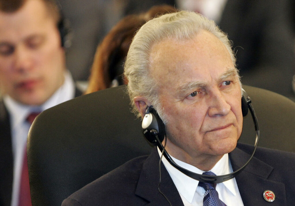 Former Estonian President Arnold Rüütel dies at age 96