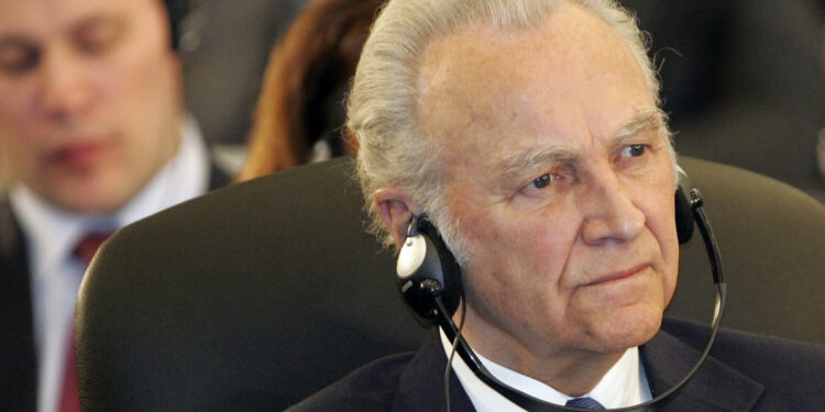 Former Estonian President Arnold Rüütel dies at age 96