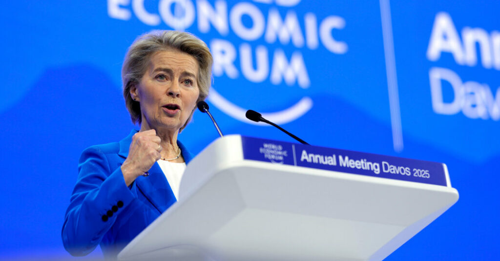 Leaders at Davos Economic Forum Vow to ‘Stay the Course’ on Climate Action