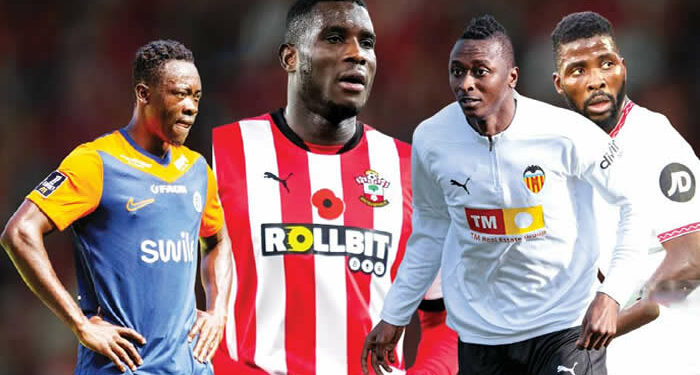 Nigerian strikers in search of league goals in Europe
