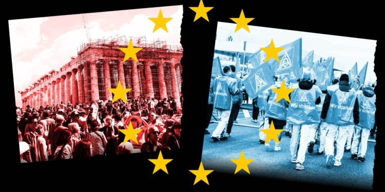 Reversal of fortunes: Europe’s thriving south and stagnant north