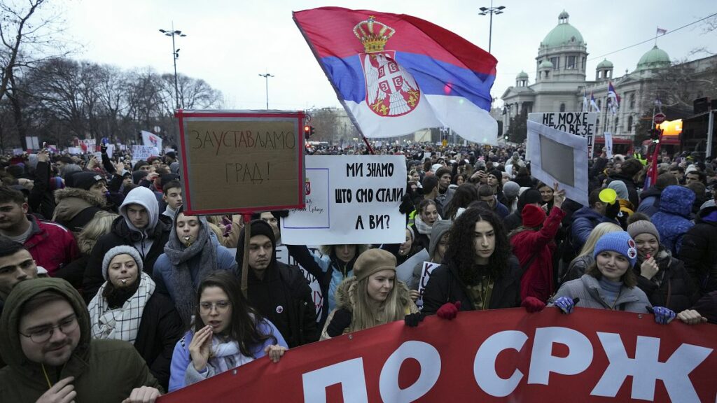 Student strikes in Serbia challenge Vučić's rule and demand accountability