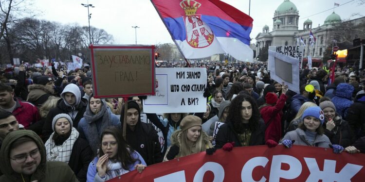 Student strikes in Serbia challenge Vučić's rule and demand accountability