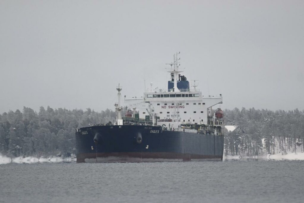 Tanker seized by Finland over ripped cables won’t face cargo sanctions probe