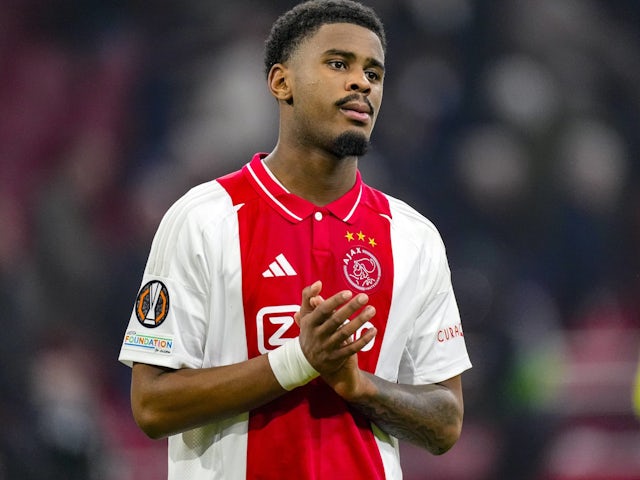 Ajax defender Jorrel Hato in December 2024.