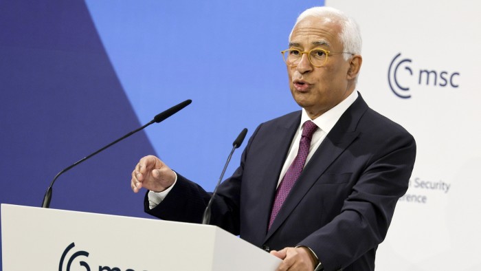 António Costa says Europe needs to negotiate ‘new security architecture’ with Russia