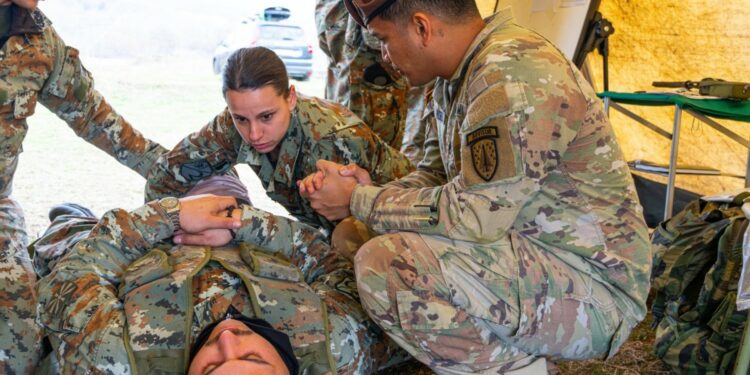 4th SFAB Advisors strengthen medical readiness in North Macedonia | Article