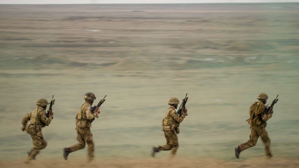 A worried NATO holds large-scale combat drills as the U.S. shifts its Europe stance under Trump