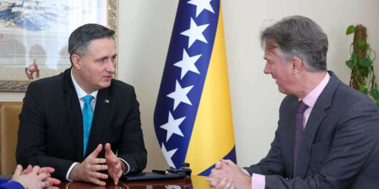 Becirovic and Reilly Discuss Regional Security and Stability in BiH