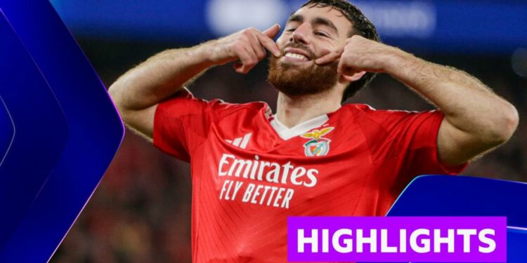 Benfica hold off spirited Monaco in Champions League thriller