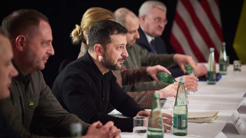 Europe won’t be part of Ukraine peace talks, US says, Zelenskyy makes ‘armed forces’ call