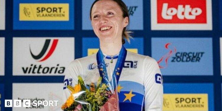 European Track Cycling Championships: Anna Morris breaks individual pursuit track world record twice to win gold