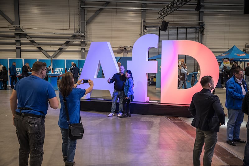 Elon Musk endorsed the Germany's far-right AfD late last year. Photograph: Sergey Ponomarev/New York Times