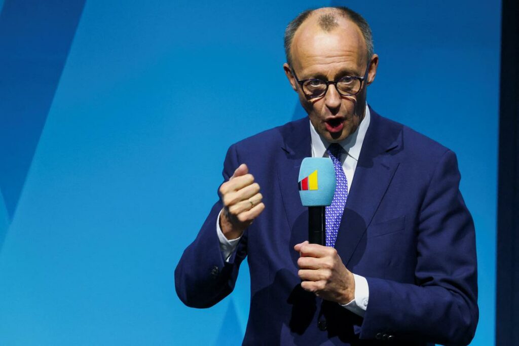 Germany’s chancellor frontrunner Merz says US could slide into populist instability
