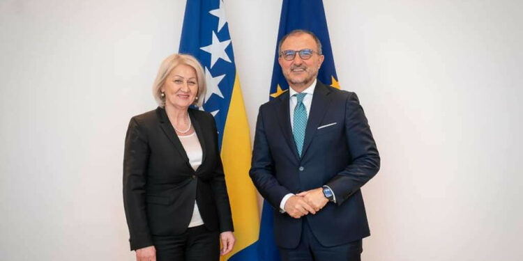 Kristo Meets with Soreca: EU Reaffirms Support for Bosnia and Herzegovina