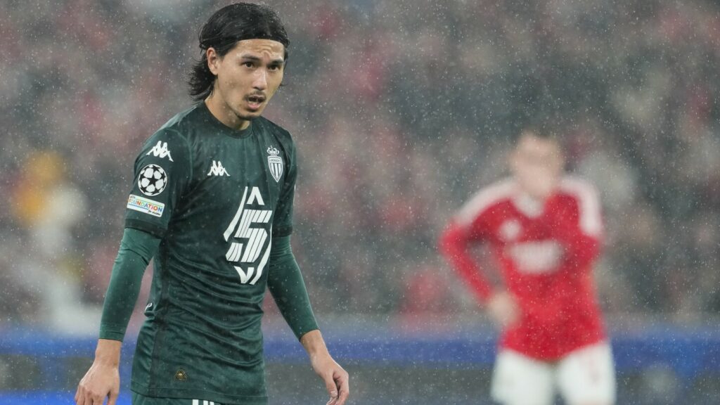 Monaco’s Takumi Minamino becomes top Japanese scorer in Champions League