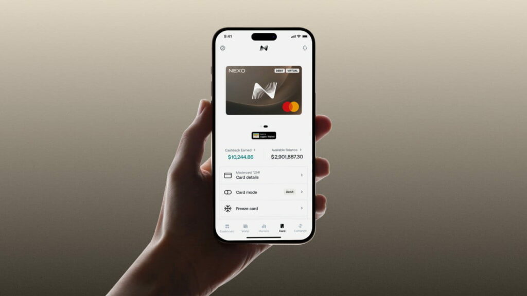 Nexo Card now available in Switzerland and Andorra