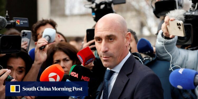 Spain’s ex-football boss Rubiales guilty of sexual assault, fined for World Cup kiss