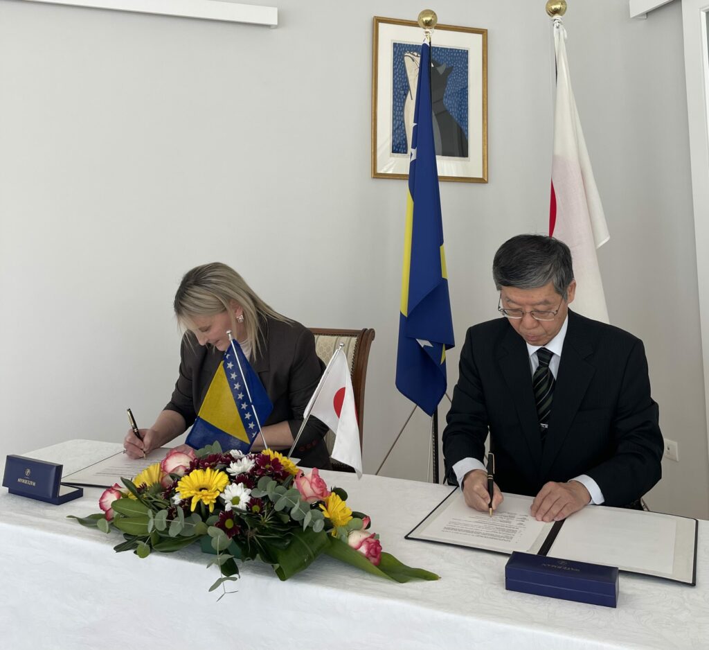 The Government of Japan provides Grant Funds in the amount of 92,529 Euro for School Renovation