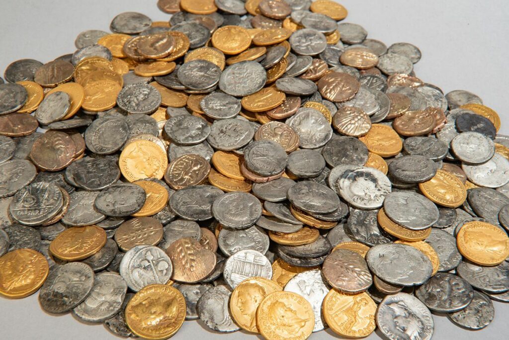 Two Metal Detectorists in the Netherlands Stumbled Onto Hundreds of Looted Coins From the Roman Conquest of Britain